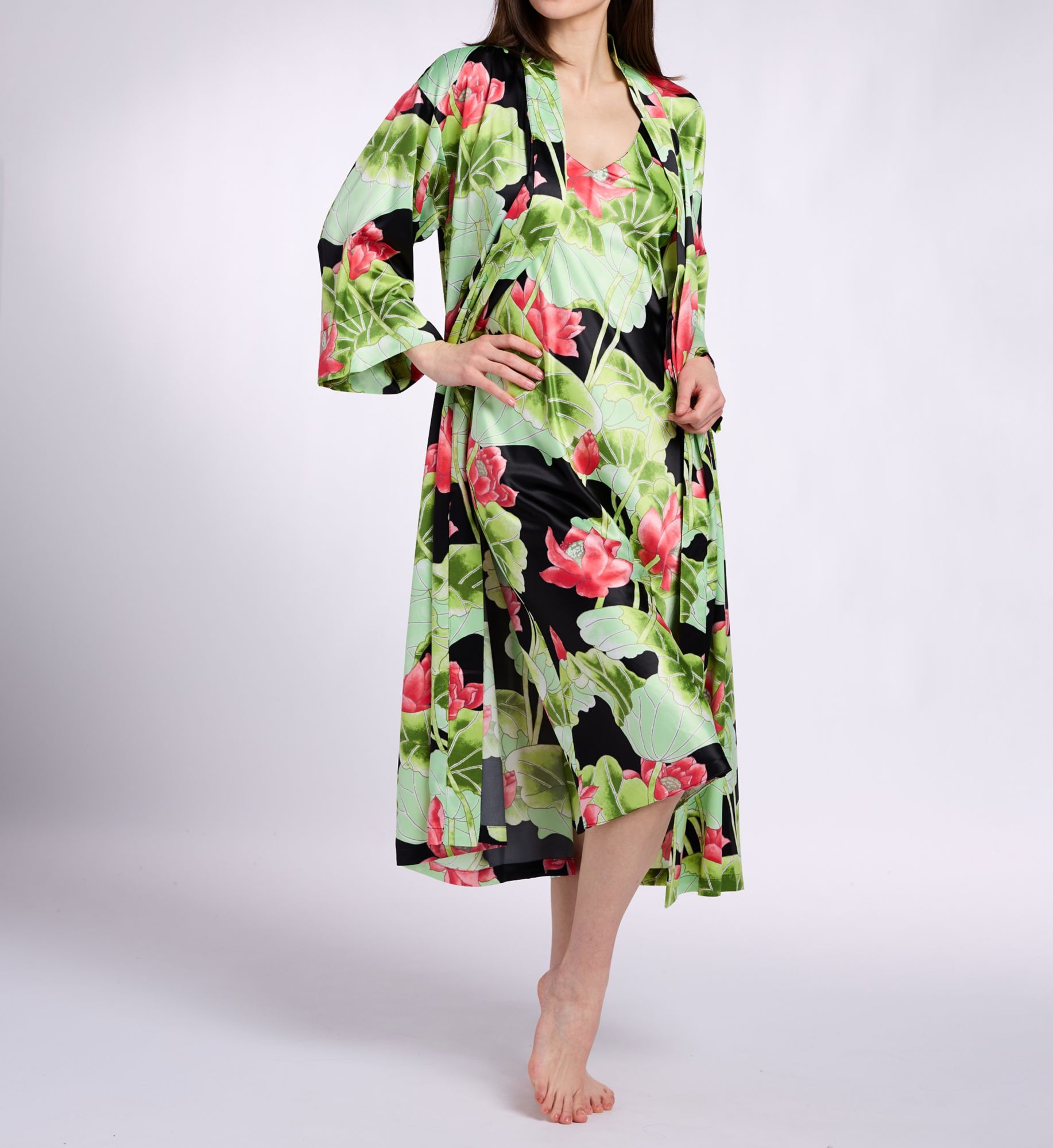 N by Natori Ascendant Lotus Robe XC4034 - Image 4