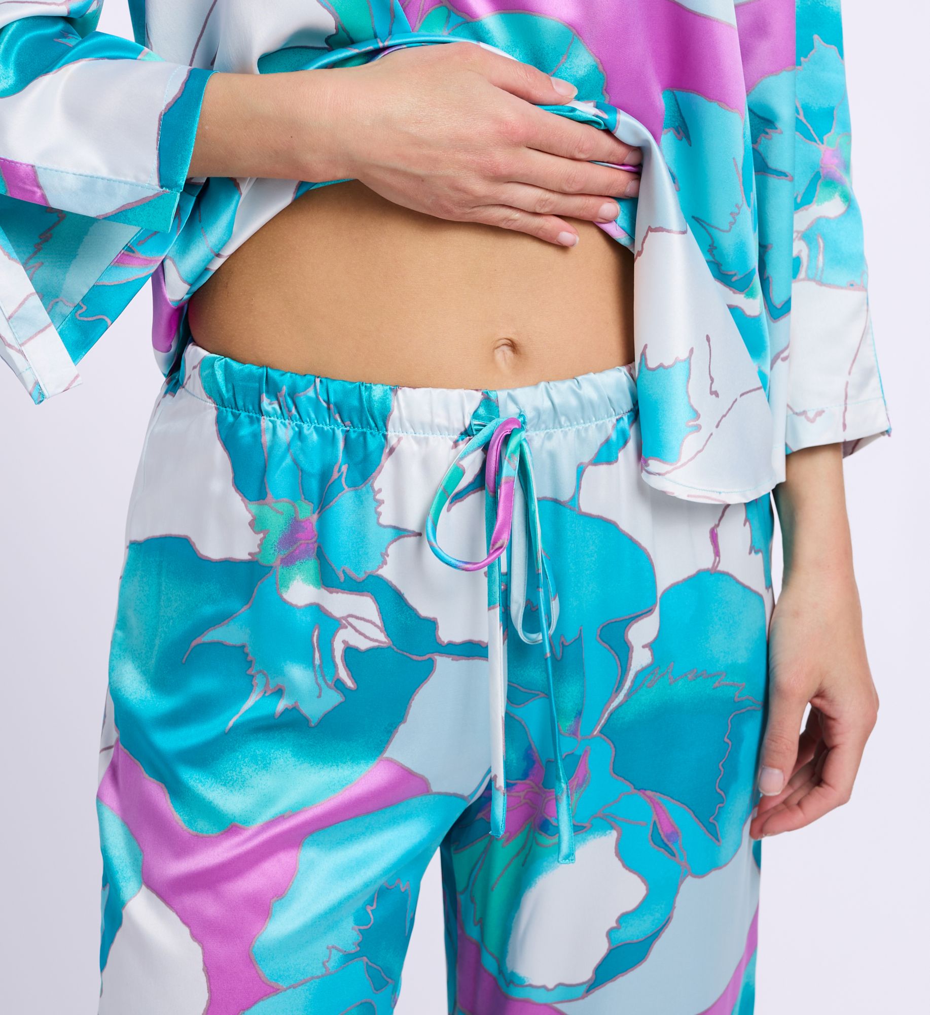 N by Natori Floria PJ Set XC6024 - Image 4