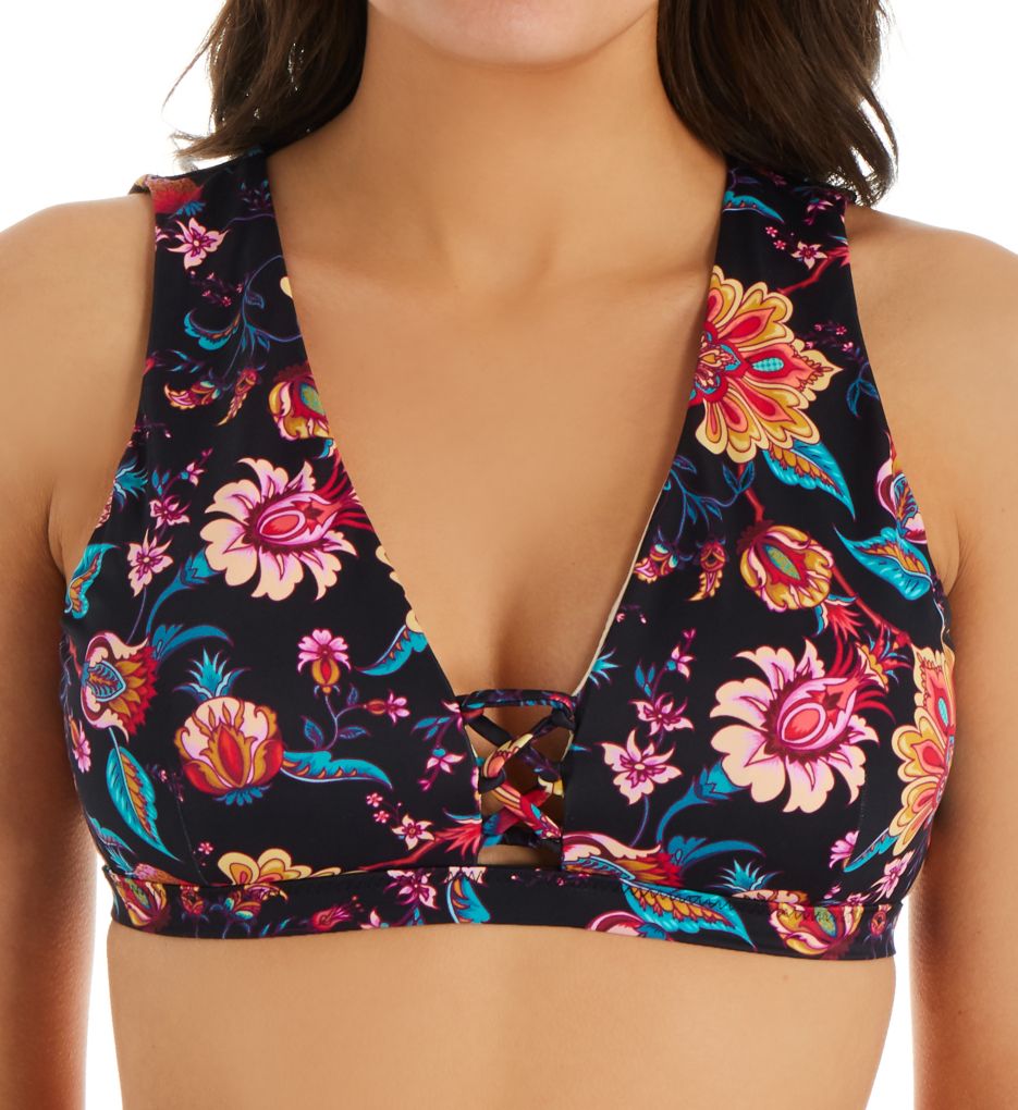 Nanette Lepore Spice Market Alana Apex Tri Swim Top Spice Market 8  - Image 1