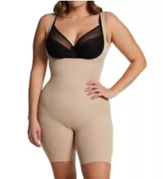 Plus Size Comfort Thigh Slimming Torsette Cupid Nude 3X