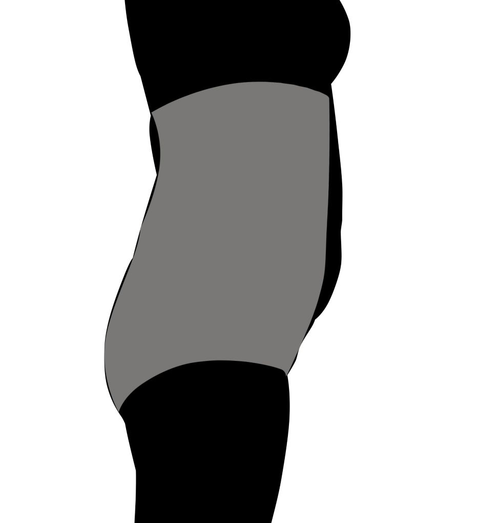 Naomi & Nicole Luxe Shaping Hi-Waist Brief with Back Magic 7085 - Image 4