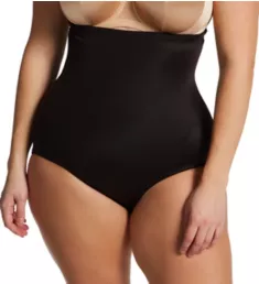 Plus Size Shaping Hi-Waist Brief With Back Magic Black XL