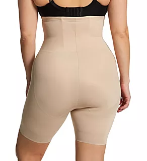 Plus Size Shaping Thigh Slimmer With Back Magic Cupid Nude 2X