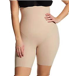 Plus Size Shaping Thigh Slimmer With Back Magic