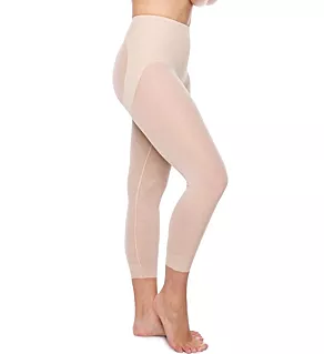 Sheer Rear Lifting Capri Pantliner Cupid Nude S