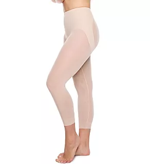 Sheer Rear Lifting Capri Pantliner Cupid Nude S