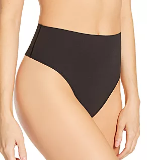 Sleek Solutions Waistline Thong Black S