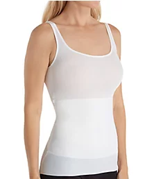 No Side-Show Waist Shaping Tank White S