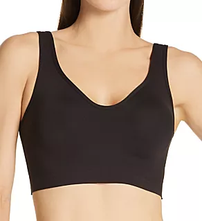 Wireless Longline Lounge Bra Black S
