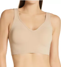 Wireless Longline Lounge Bra Warm Beige S