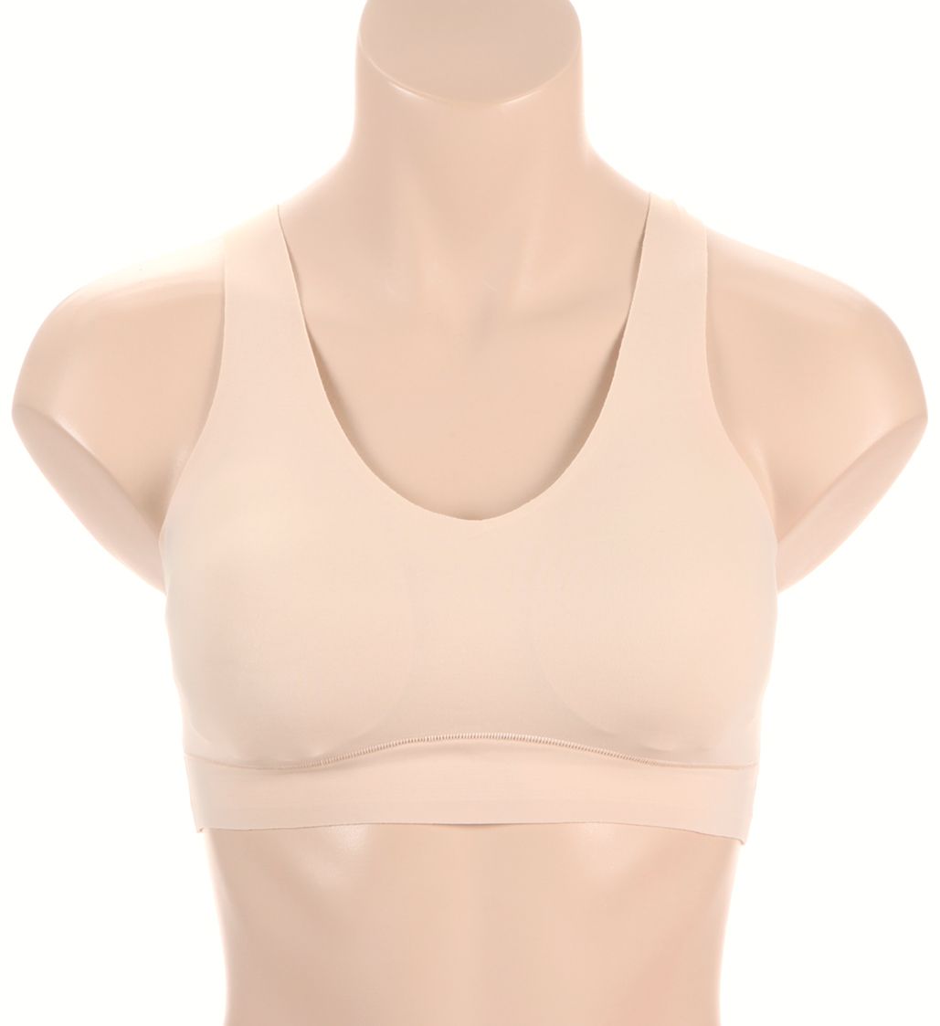 Naomi & Nicole Wireless Tank Bralette Warm Beige 2X  - Image 1