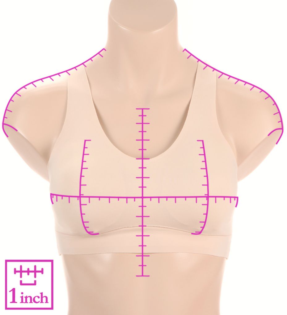 Naomi & Nicole Wireless Tank Bralette 7562 - Image 3