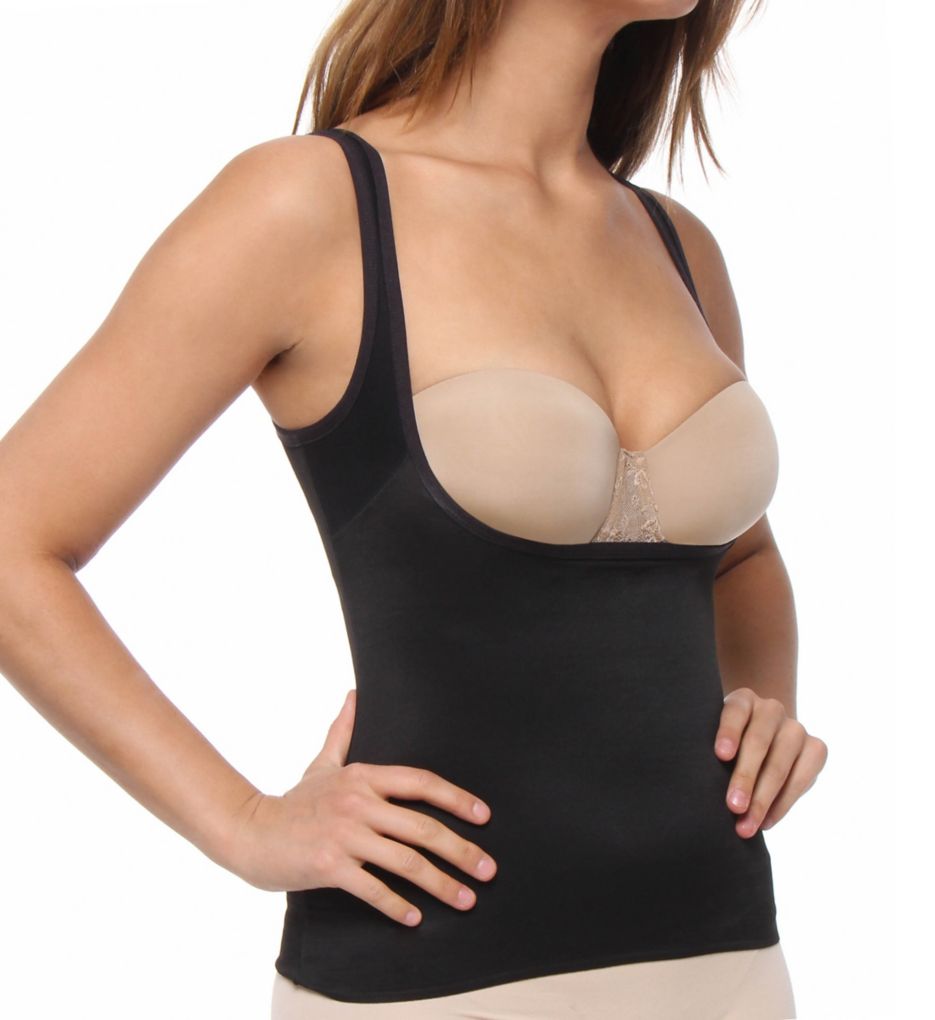 Naomi & Nicole Women's Comfortable Firm Control Open-Bust Shaping
