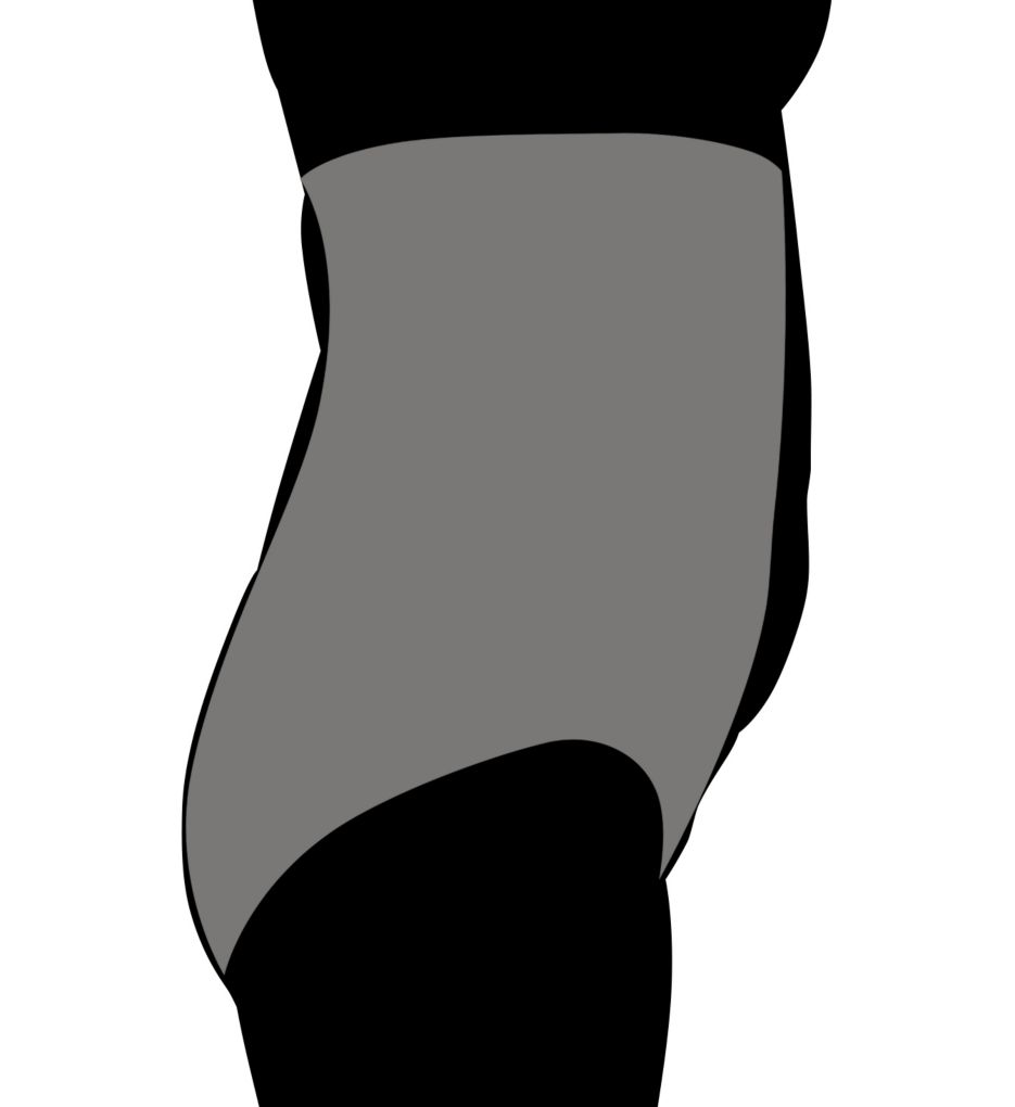 Naomi & Nicole Unbelievable Comfort Hi-Waist Shaping Brief 775 - Image 6