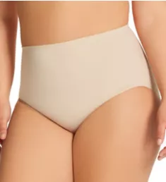 Soft and Smooth Control Brief Warm Beige L