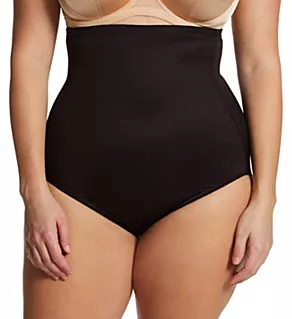 Plus Size Comfort Hi-Waist Shaping Brief Black XL