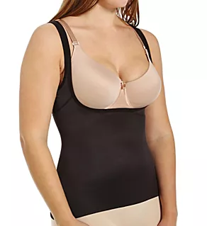 Unbelievable Comfort Plus Size Step-In Torsette Black 1X