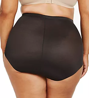 Plus Size Unbelievable Comfort Brief Black 1X
