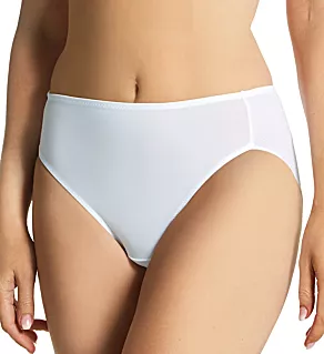 Wonderful Edge Hi Cut Brief Panty White M