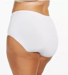 Plus Size No Show, No Lines Hi-Cut Brief Panty