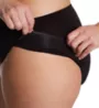 Naomi & Nicole Plus Size No Show, No Lines Hi-Cut Brief Panty A814 - Image 3