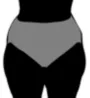 Naomi & Nicole Plus Size No Show, No Lines Hi-Cut Brief Panty A814 - Image 5