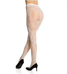 Lace Cut Out Net Tights