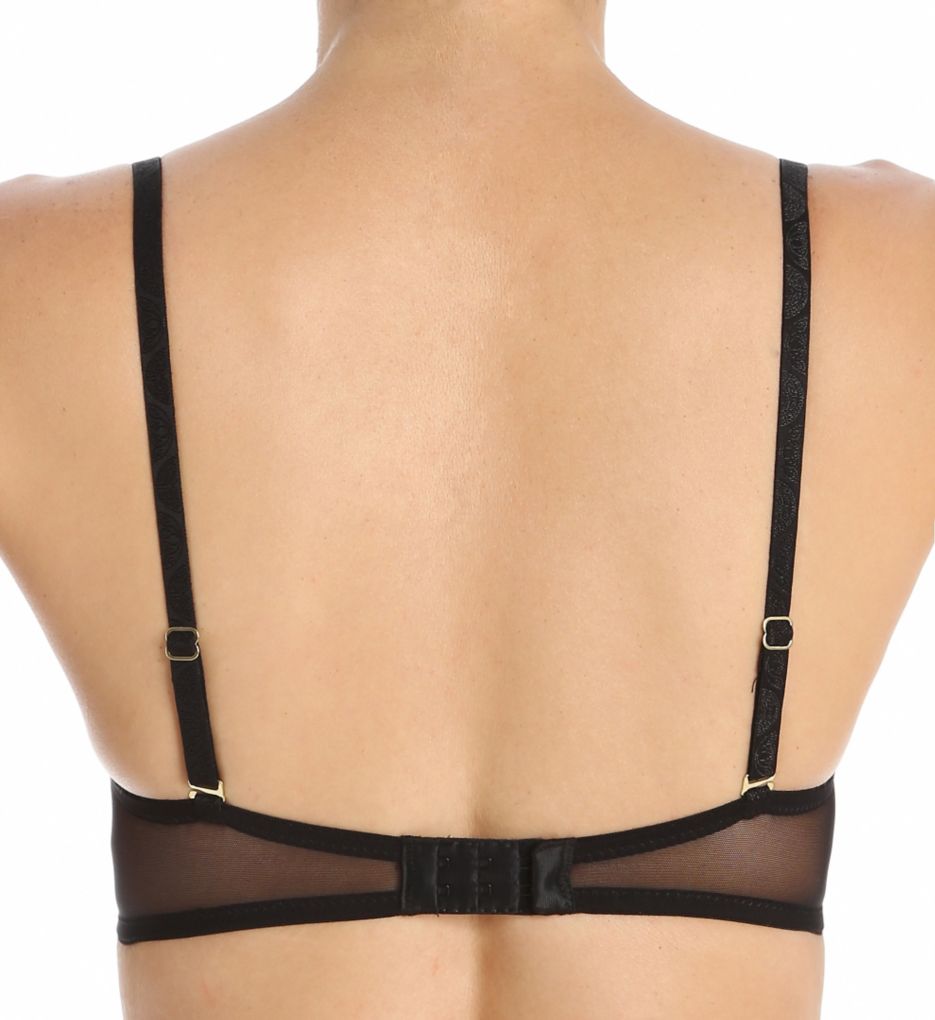 Sheer Mesh Convertible Contour Plunge Bra