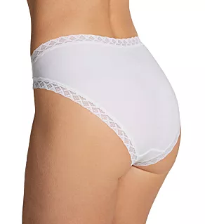 Bliss Cotton French Cut Panty - 6 Pack Black/Cafe/White XS