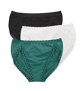 Bliss Cotton French Cut Panties - 3 Pack