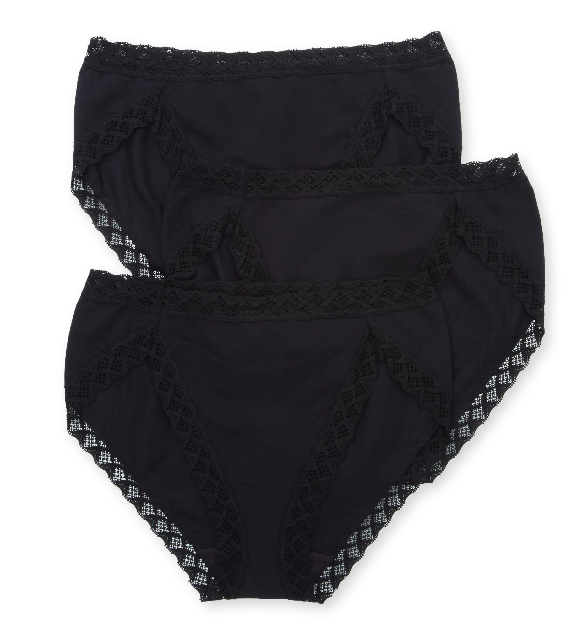 Buy Bliss French Cut Brief 6-Pack in Black Online