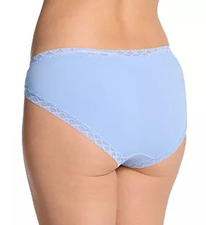 Bliss Cotton French Cut Panties - 3 Pack Blue/Mulberry/Mink XS