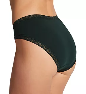 Bliss Cotton French Cut Panties - 3 Pack Cherry/Forest/Cafe XL