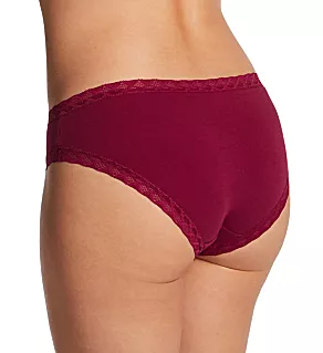 Bliss Cotton Girl Brief Panty Dark Cherry XL
