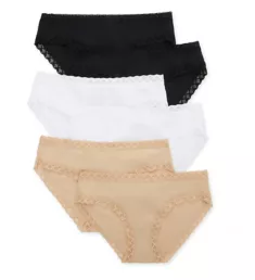 Bliss Cotton Girl Brief Panty - 6 Pack