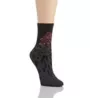 Natori Leopard Fusion Crew Sock 5433