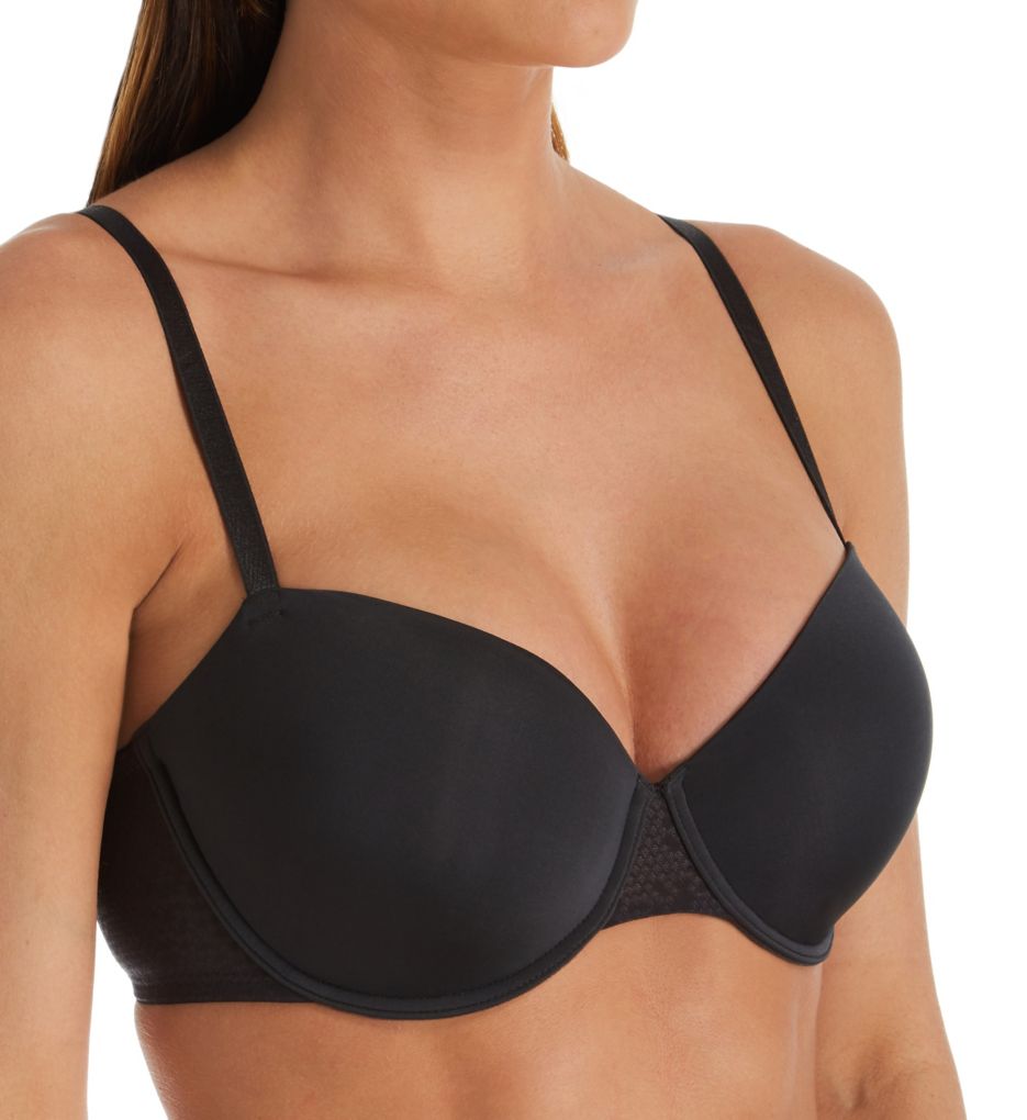 Natori : Natori 711165 Conform Memory Contour Convertible Underwire Bra (Colbalt/Black 34D)