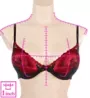 Natori Natorious Embroidered Demi Underwire Bra 712308 - Image 3