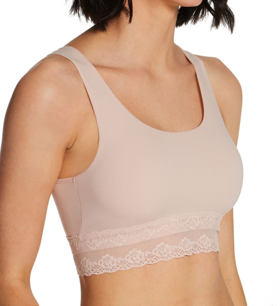 Natori : Natori 720154 Bliss Perfection Longline Bralette (Rose Beige XS)