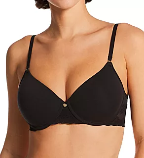 Bliss Perfection Comfort Contour Underwire Bra Black 32D