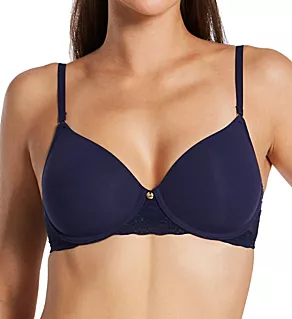 Bliss Perfection Comfort Contour Underwire Bra Midnight Navy 32DDD