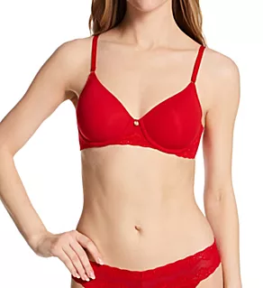 Bliss Perfection Comfort Contour Underwire Bra Poinsettia 38B