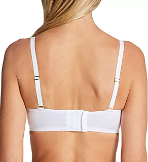 Discreet Convertible Spacer Underwire Bra White 34A
