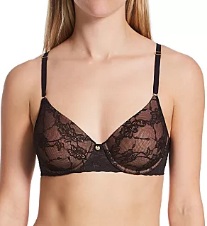 Bliss Allure Contour Underwire Bra Black Glow 30DD