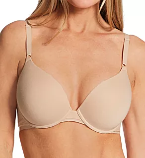 Bliss Cotton Convertible T-Shirt Bra Café Au Lait 32B