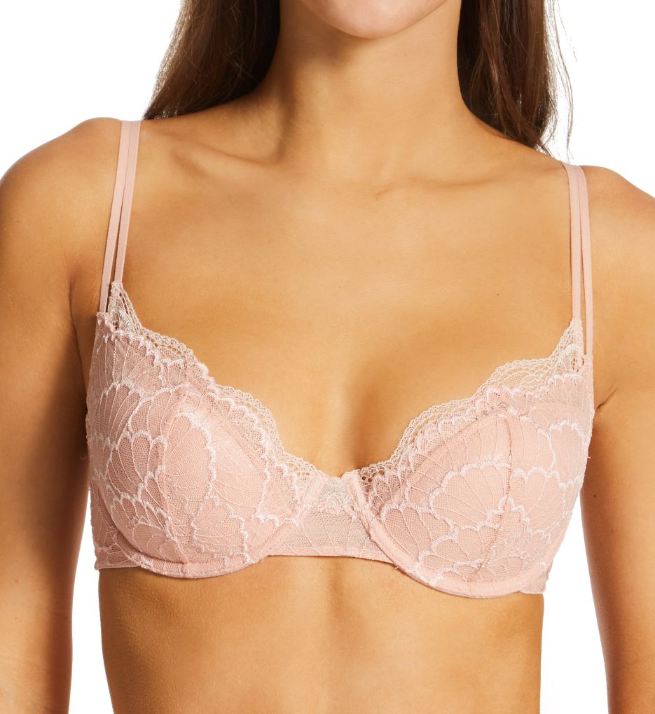 Natori : Natori 722280 Double Time Contour Underwire Bra (MahoganyRose/CameoRose 36DD)
