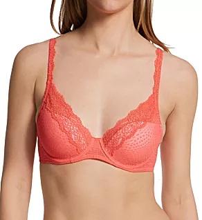 Beyond Convertible Contour Underwire Bra Bright Coral 30DDD