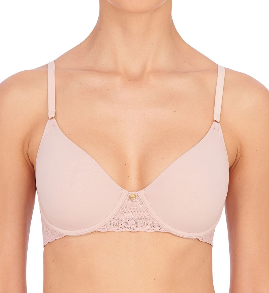 Natori : Natori 724154 Bliss Perfection Unlined Underwire Bra (Rose Beige 38DD)