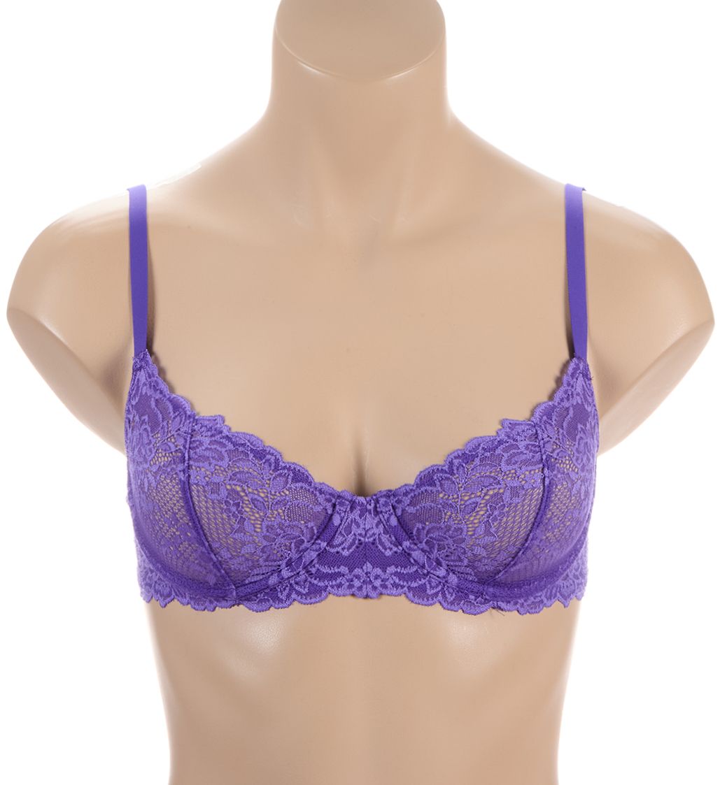 Natori Heavenly Convertible Balconette Underwire Bra Deep Indigo 36DD  - Image 1