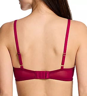 Peony Unlined Underwire Bra Dark Raspberry 32B